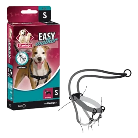 Peitoral antipuxão para cães Flamingo Easy Walker
