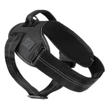 Peitoral refletor para cão FuzzYard Flash Blackout