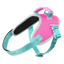 Peitoral refletor para cão FuzzYard Flash Bubblegum