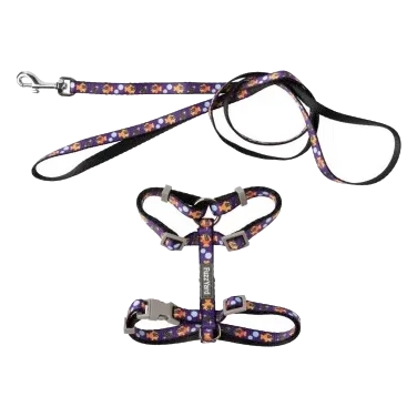 Peitoral para gatos com trela FuzzYard Caturday Night Fever