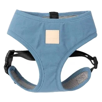 Peitoral de algodão para cães FuzzYard Life French Blue