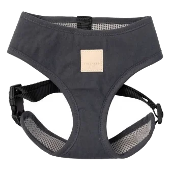 Peitoral para cão em algodão FuzzYard Life Slate Grey