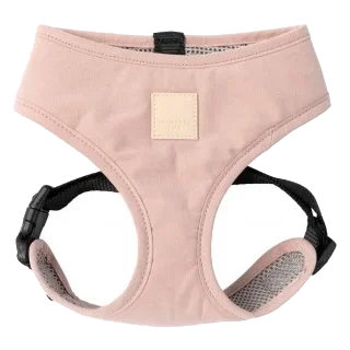 Peitoral para cão em algodão FuzzYard Life Soft Blush