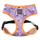 Peitoral para cães FuzzYard Aloha Dolphins em Air Mesh respirável
