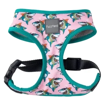 Peitoral para cães FuzzYard LL Cool Jaw$ em lycra respirável