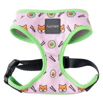 Peitoral para cão em lycra respirável FuzzYard SuShiba