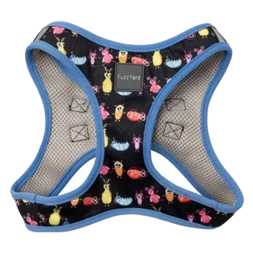 Peitoral step-in para cão FuzzYard Bed Bugs respirável