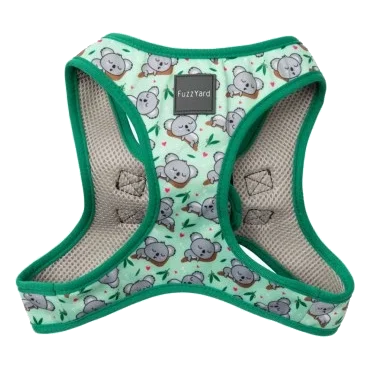 Peitoral step-in para cão FuzzYard Dreamtime Koalas respirável