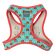 Peitoral step-in para cães FuzzYard Fuzz Bear, respirável e refletor