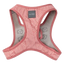 Peitoral step-in para cães FuzzYard Thornbury Brick Red respirável e refletor