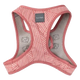 Peitoral step-in para cães FuzzYard Thornbury Brick Red respirável e refletor