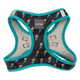 Peitoral step-in para cães FuzzYard Volt! respirável e refletor