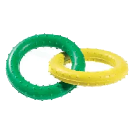 Argola de borracha maciça Classic Pimple para cães, 190 mm