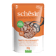 Comida húmida para gatos Schesir atum com frango e camarões, saqueta 85 g