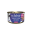 Comida húmida para gatos Schesir atum e filetes de vaca com arroz ao natural, lata 85 g