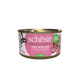 Comida húmida para gatos Schesir atum com fiambre, lata 85 g