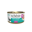 Comida húmida para gatos Schesir atum com dourada em caldo, lata 70 g