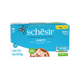 Comida húmida para gatos Schesir atum, 6 × 50 g, multipack