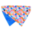 Bandana reversível para cães FuzzYard Fresh Zest, tamanho M/L