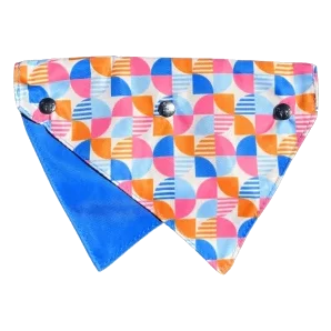 Bandana reversível para cães FuzzYard Fresh Zest, tamanho M/L
