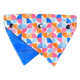 Bandana reversível para cães FuzzYard Fresh Zest, tamanho M/L