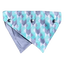 Bandana reversível para cães FuzzYard Mint Fizz, tamanho M/L