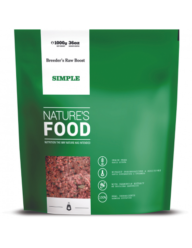 BARF para cães Nature's Food Simple de frango 1 kg