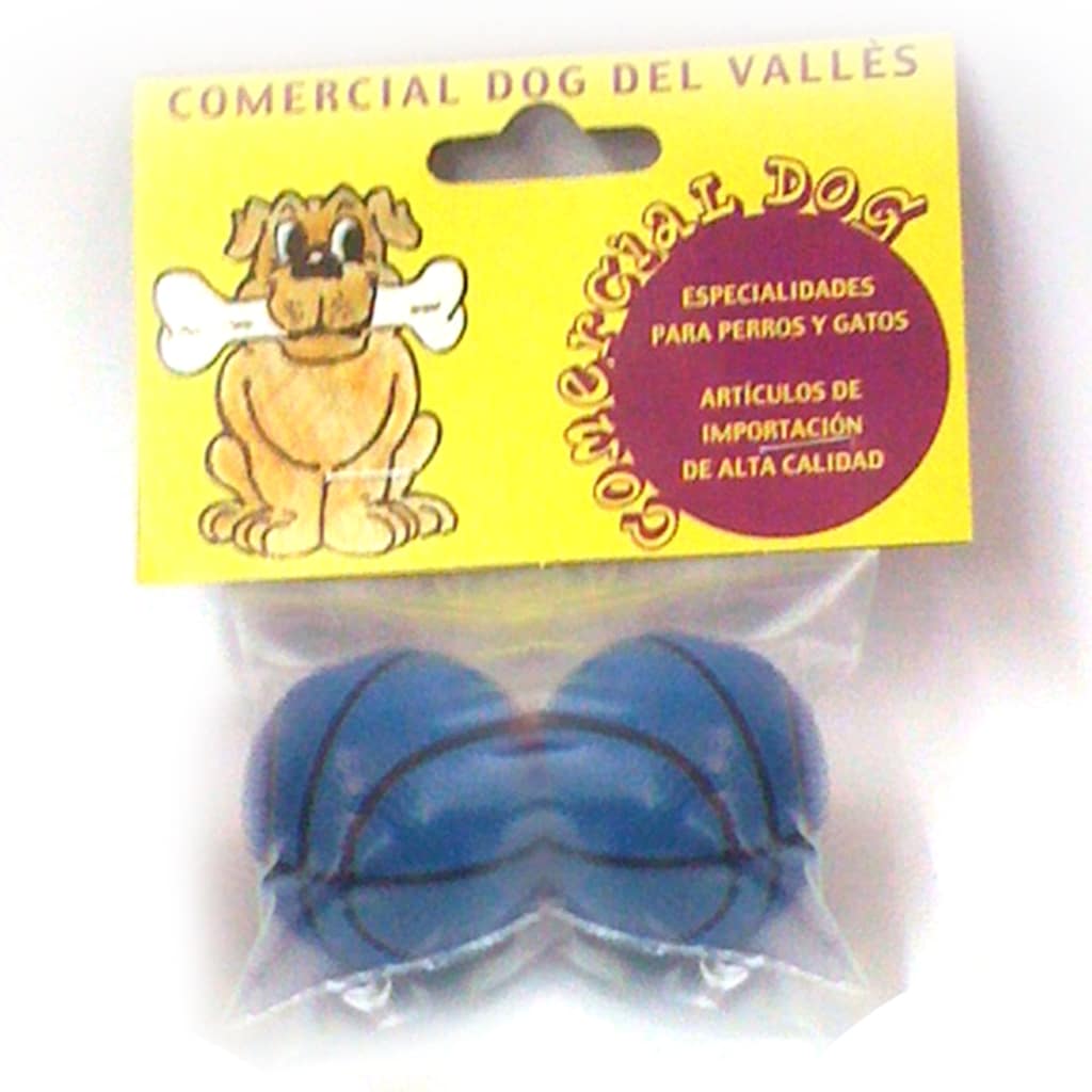 Mini bolas de basquetebol para cães, 2 unidades
