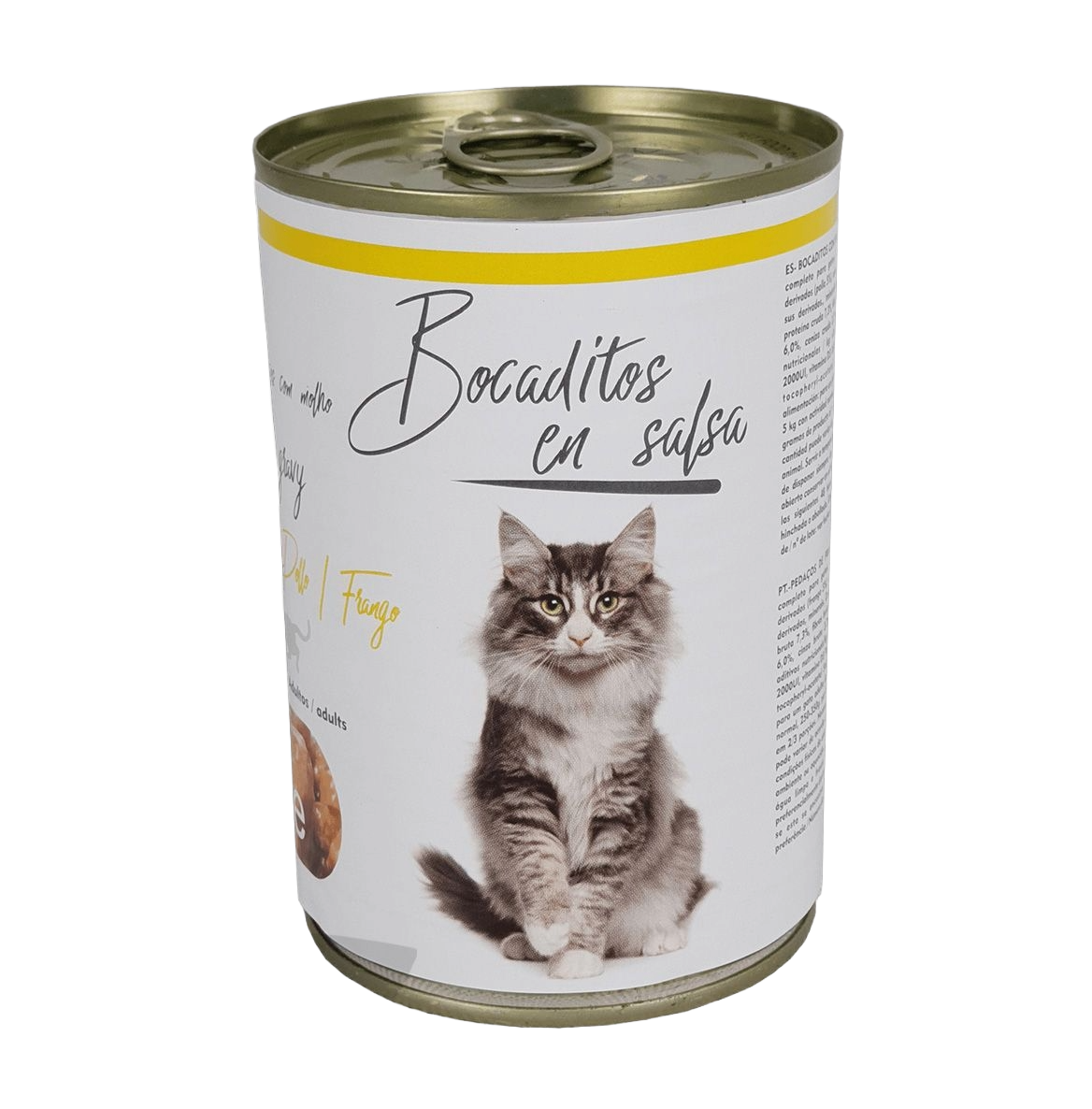 Pedaços em molho sabor frango para gatos (415 g)