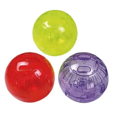 Bola para hamster néon