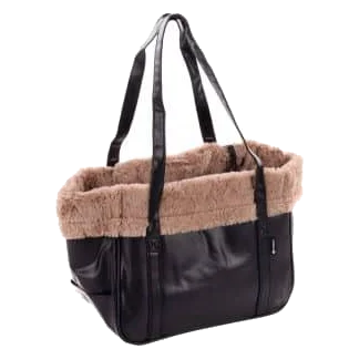 Saco de transporte Armando preto Flamingo para cães até 6 kg