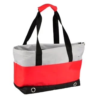 Saco de transporte Danae vermelho 40 x 22 x 28 cm para cães