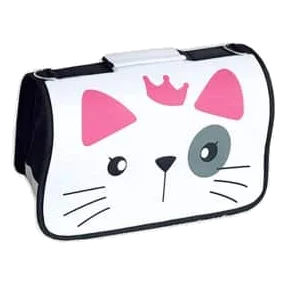 Saco de viagem emoji gato para cães pequenos, tamanho pequeno e grande