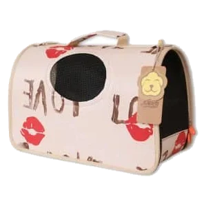Saco de viagem LOVE 30 x 50 x 23 cm para cães pequenos