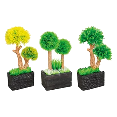 Bonsai decoração para aquário, 1 unidade