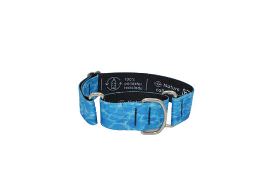Coleira martingale Bub's Aqua, 40 mm, tamanho M – imagem original