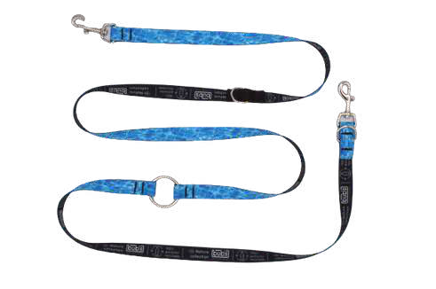 Trela para cães ajustável 3 posições Bub's Aqua, 20 mm – imagem original