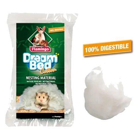 Cama de algodão para roedores, 50 g