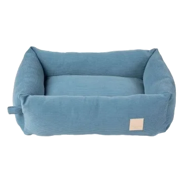 Cama para cães em bombazina FuzzYard Life French Blue