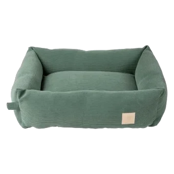 Cama para cães em bombazina FuzzYard Life Myrtle Green