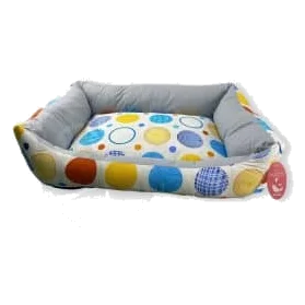 Cama retangular pequena 35 x 40 x 21 cm para cães