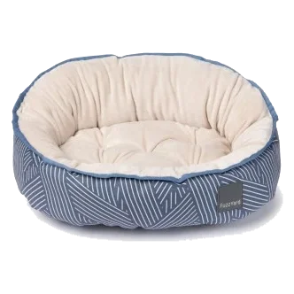Cama reversível para cão FuzzYard Thornbury Aegean Blue