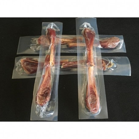 Mini ossos de presunto para cães, 2 unidades