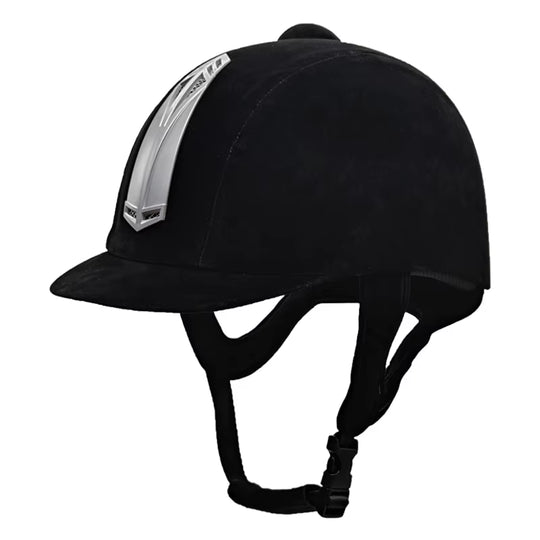 Capacete de equitação ajustável e respirável, tamanhos 48 a 60 cm