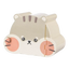 Casinha esconderijo para hamster com desenho cinzento