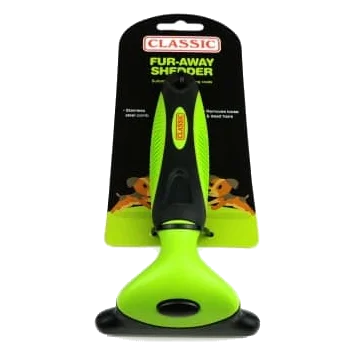 Escova De-Shedder Deluxe Classic para cães, pequena e grande