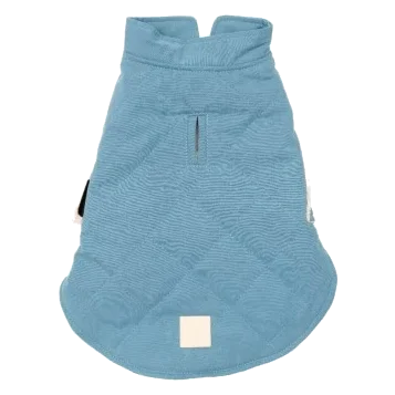 Colete acolchoado para cães FuzzYard Life French Blue