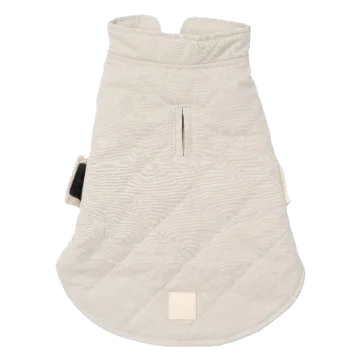 Colete acolchoado para cães FuzzYard Life Sandstone