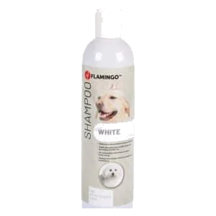 Champô para cães de pelo branco Flamingo, 300 ml