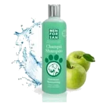 Champô para cães hidratante Menforsan com maçã verde, 300 ml